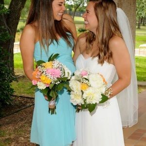 David’s Bridal Bridesmaid Dress